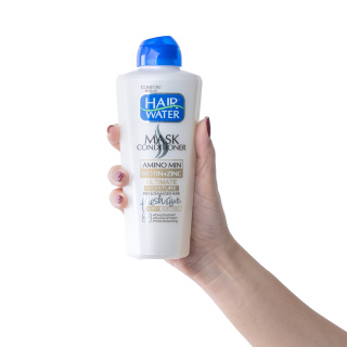 ماسک و نرم کننده مو کامان مدل Hair Water حجم 400 میلی لیتر - تصویر 5