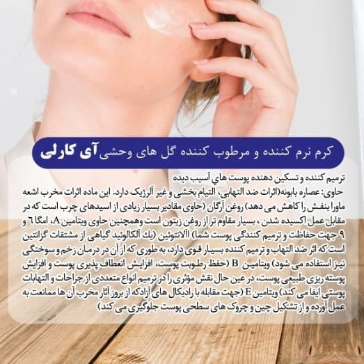 کرم مرطوب کننده قوی گل های وحشی آی کارلی - تصویر 3