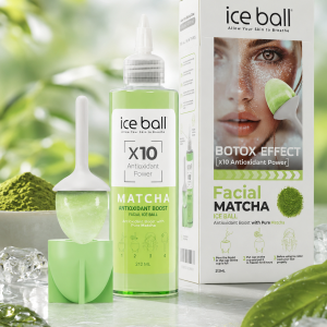 محلول آبرسان و روشن‌کننده صورت آیس بال مدل Matcha حجم 212 میلی‌لیتر