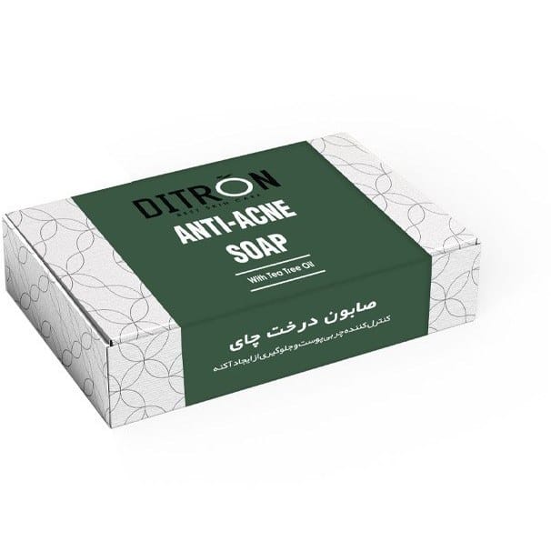 صابون آنتی آکنه دیترون حاوی عصاره درخت چای